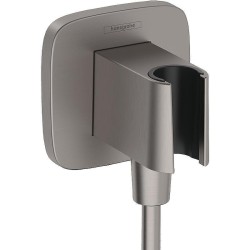 Шланговое подключение Hansgrohe FixFit Q 26887340 Шлифованный черный хром