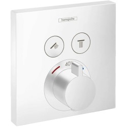 Смеситель для душа Hansgrohe ShowerSelect 15763700 с термостатом белый матовый