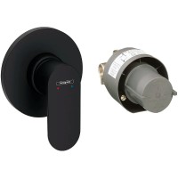 Смеситель для душа Hansgrohe Rebris S 72648670 черный матовый