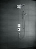 Смеситель для душа Hansgrohe ShowerSelect HighFlow 15760700 с термостатом белый матовый
