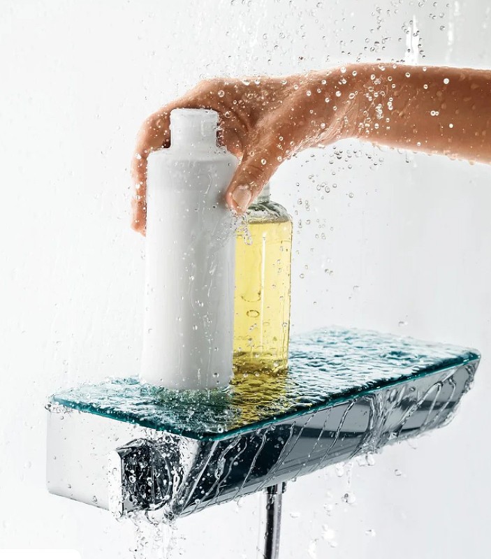 Смеситель для душа Hansgrohe Ecostat Select 13161000 с термостатом