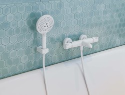 Держатель ручного душа Hansgrohe Porter E 28387670 черный матовый
