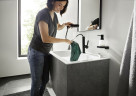 Дозатор для жидкого мыла Hansgrohe AddStoris 41745670 черный матовый