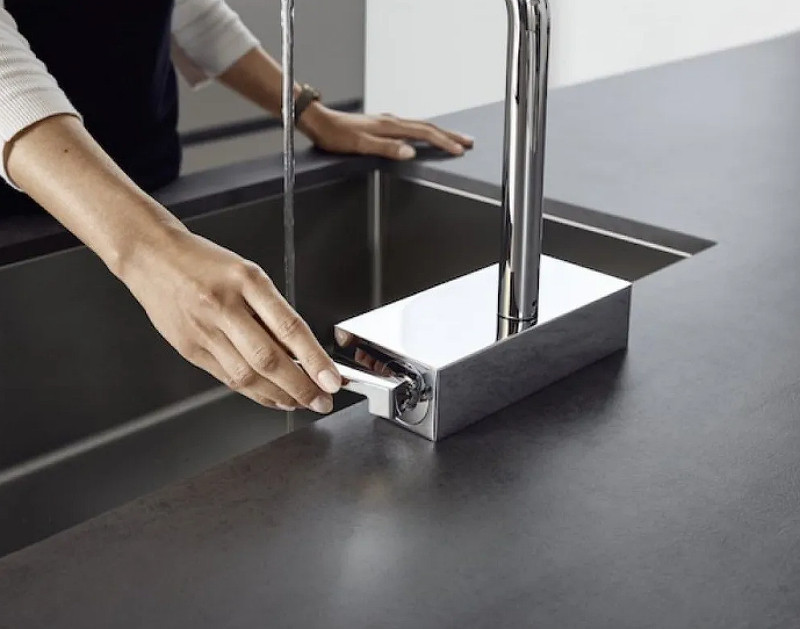 Смеситель для кухни Hansgrohe Aquno Select M81 73830000 Хром