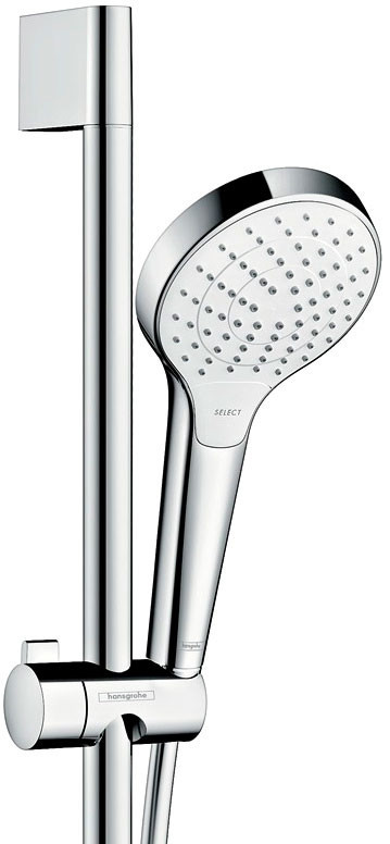 Душевой гарнитур Hansgrohe Croma Select S 26573400 Хром Белый