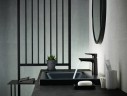 Смеситель для раковины Hansgrohe Talis E 71710670 черный матовый