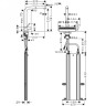 Смеситель для кухни Hansgrohe Aquno Select M81 73830800