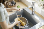 Смеситель для кухни Hansgrohe Zesis M33 74801670 Черный матовый