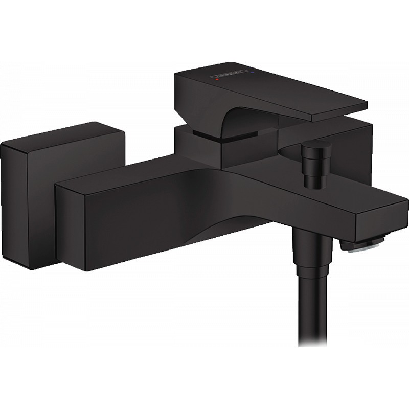 Смеситель для ванны Hansgrohe Metropol 32540670 черный матовый