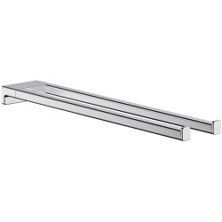 Полотенцедержатель Hansgrohe AddStoris 41770000 двойной Хром