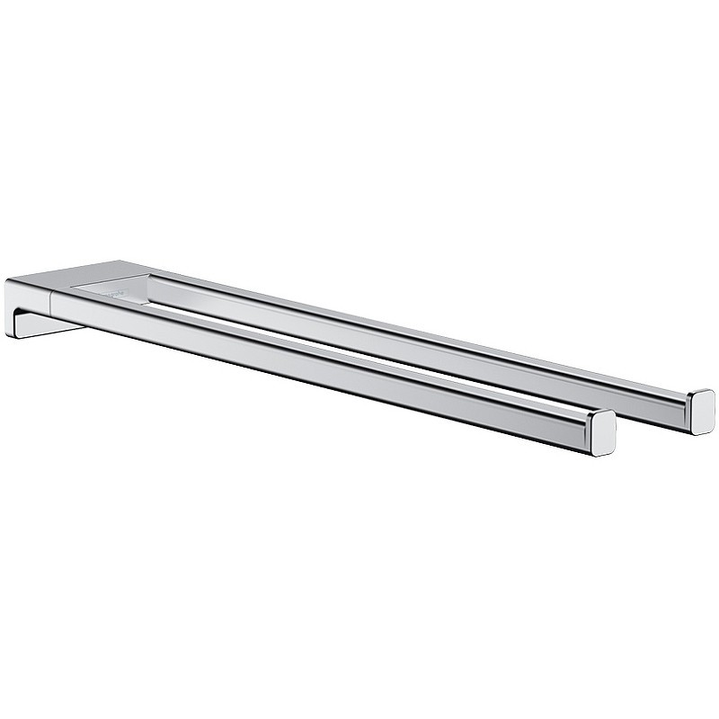 Полотенцедержатель Hansgrohe AddStoris 41770000 двойной Хром
