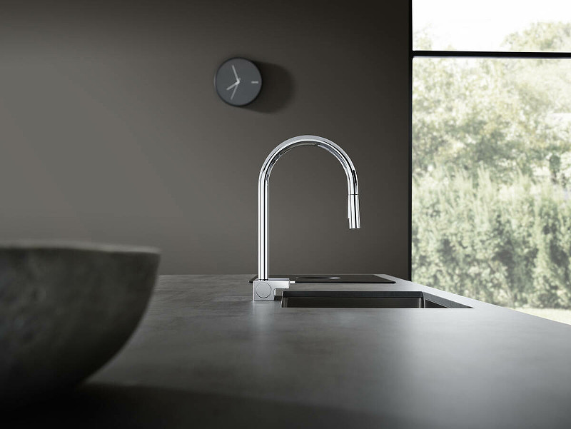 Смеситель для кухни Hansgrohe Aquno Select M81 73831000 Хром