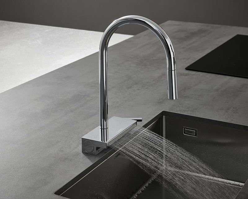 Смеситель для кухни Hansgrohe Aquno Select M81 73831000 Хром
