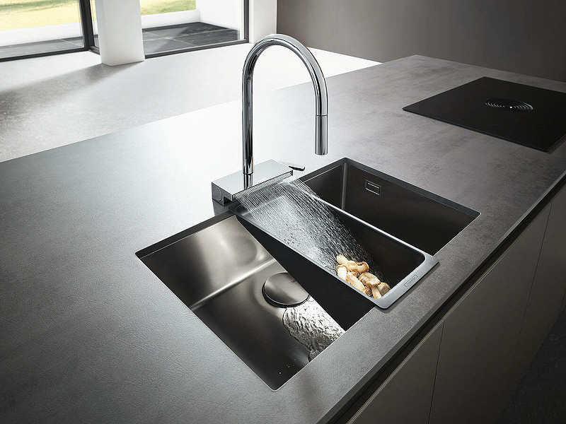Смеситель для кухни Hansgrohe Aquno Select M81 73831000 Хром