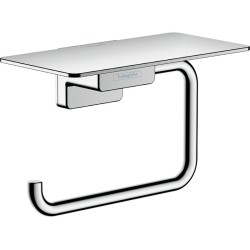Держатель туалетной бумаги Hansgrohe AddStoris 41772000 с полкой