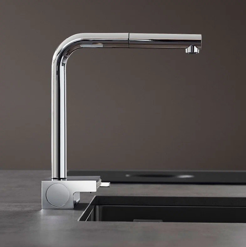 Смеситель для кухни Hansgrohe Aquno Select M81 73836000 Хром