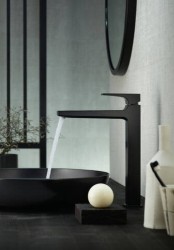 Смеситель для раковины Hansgrohe Metropol 32512670 черный матовый