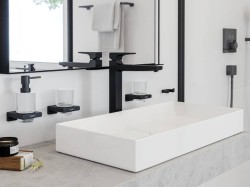 Смеситель для раковины Hansgrohe Metropol 32512670 черный матовый