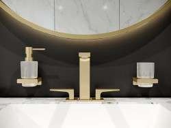 Дозатор для жидкого мыла Hansgrohe AddStoris 41745990 Полированное золото