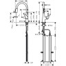 Смеситель для кухни Hansgrohe Talis M5116-H200 73851000