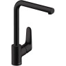 Смеситель для кухни Hansgrohe Focus 31817670 черный матовый