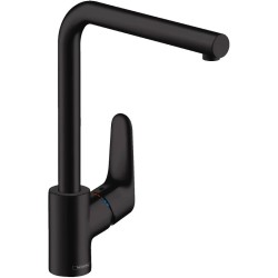 Смеситель для кухни Hansgrohe Focus 31817670 черный матовый