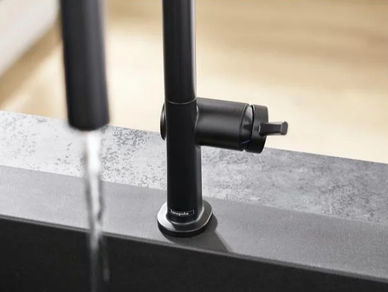 Смеситель для кухни Hansgrohe Talis M54 72804670 черный матовый