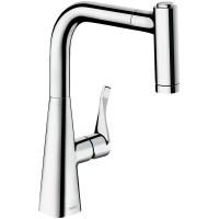 Смеситель для кухни Hansgrohe Metris Select M71 14834000 Хром Хром