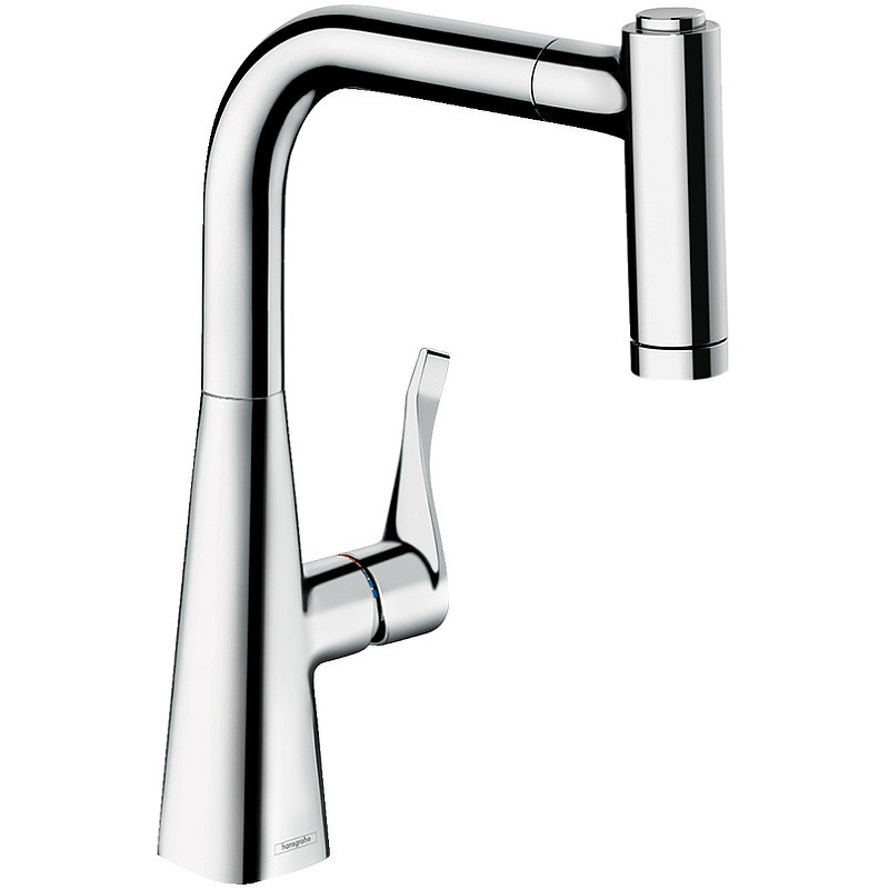 Смеситель для кухни Hansgrohe Metris Select M71 14834000 Хром Хром