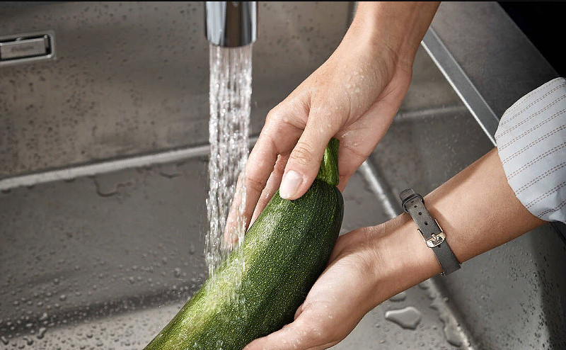 Смеситель для кухни Hansgrohe Metris Select M71 14834000 Хром Хром