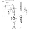 Смеситель для кухни Hansgrohe Metris Select M71 14834000 Хром Хром