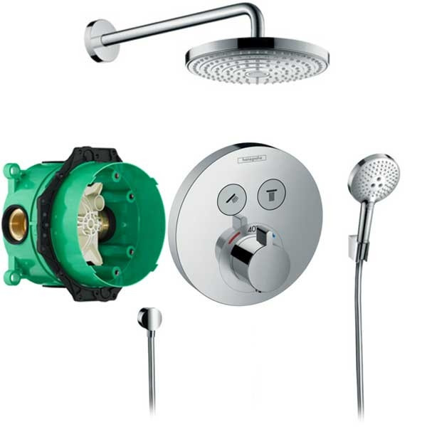 Душевая система Hansgrohe Raindance Select S 27297000 с термостатом