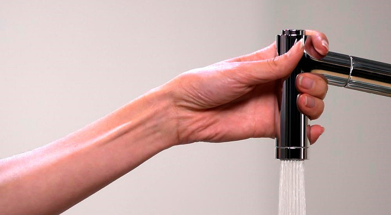 Смеситель для кухни Hansgrohe Metris 14820000 Хром