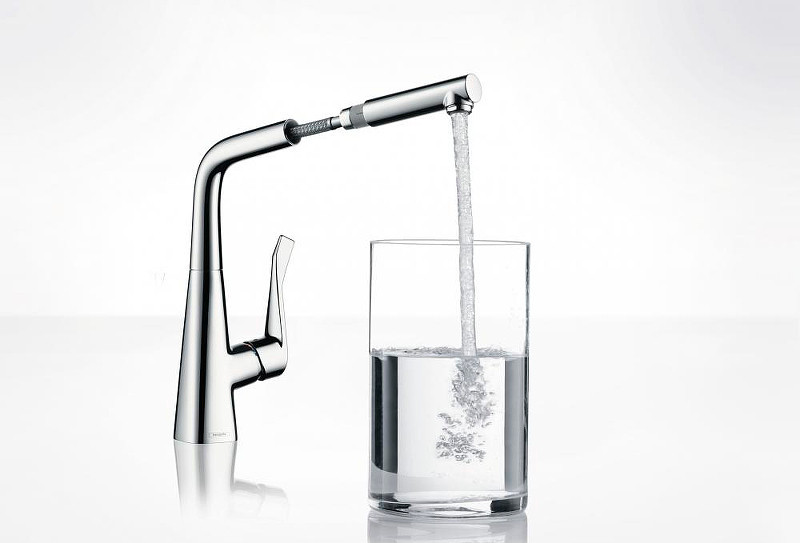Смеситель для кухни Hansgrohe Metris 14821000 Хром