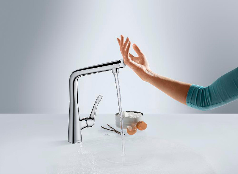 Смеситель для кухни Hansgrohe Metris 14821000 Хром
