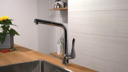 Смеситель для кухни Hansgrohe Metris 14821800 Сталь