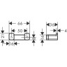 Крючок Hansgrohe AddStoris 41755000 Хром