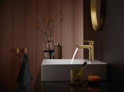 Смеситель для раковины Hansgrohe Talis E 71710990 Полированное золото