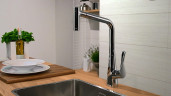 Смеситель для кухни Hansgrohe Metris 14820800 Сталь
