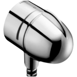 Шланговое подключение Hansgrohe Fixfit Stop 27452000 с запорным вентилем Хром