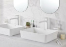 Смеситель для раковины Hansgrohe Metropol 32512700 белый матовый