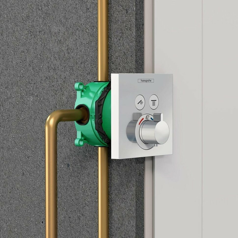 Смеситель для душа Hansgrohe ShowerSelect 15763000 с термостатом Хром