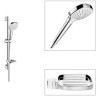 Душевой гарнитур Hansgrohe Croma Select E 26586400 Хром Белый