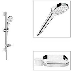 Душевой гарнитур Hansgrohe Croma Select E 26586400 Хром Белый