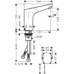 Смеситель для раковины Hansgrohe Focus 31173000