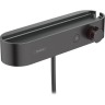 Смеситель для душа Hansgrohe ShowerTabletSelect 400 24360670 с термостатом черный матовый