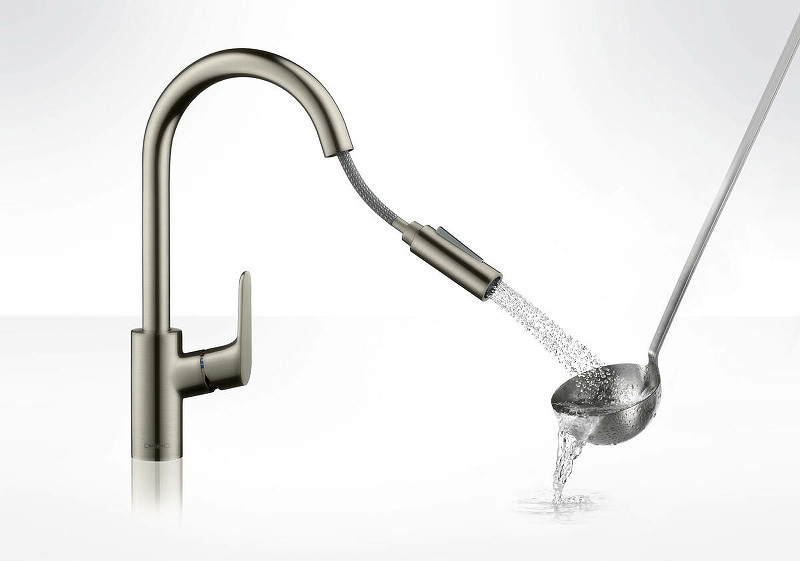 Смеситель для кухни Hansgrohe Focus 31815800 Сталь