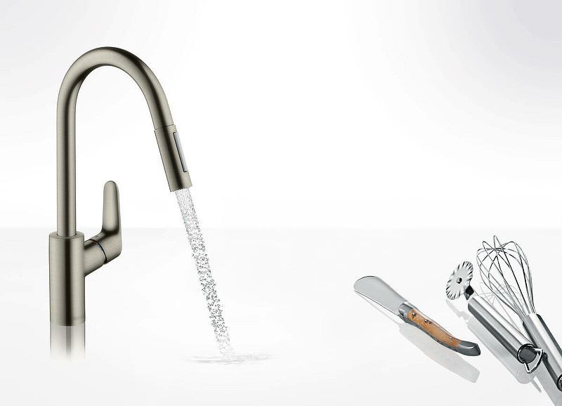 Смеситель для кухни Hansgrohe Focus 31815800 Сталь