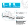 Смеситель для раковины Hansgrohe Talis E 71734700 белый матовый