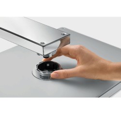 Верхний душ Hansgrohe Rainmarket Select 460 3jet 24007600 Черный Хром